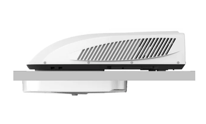 GREE GRH120DA low-profile rooftop unit, side view