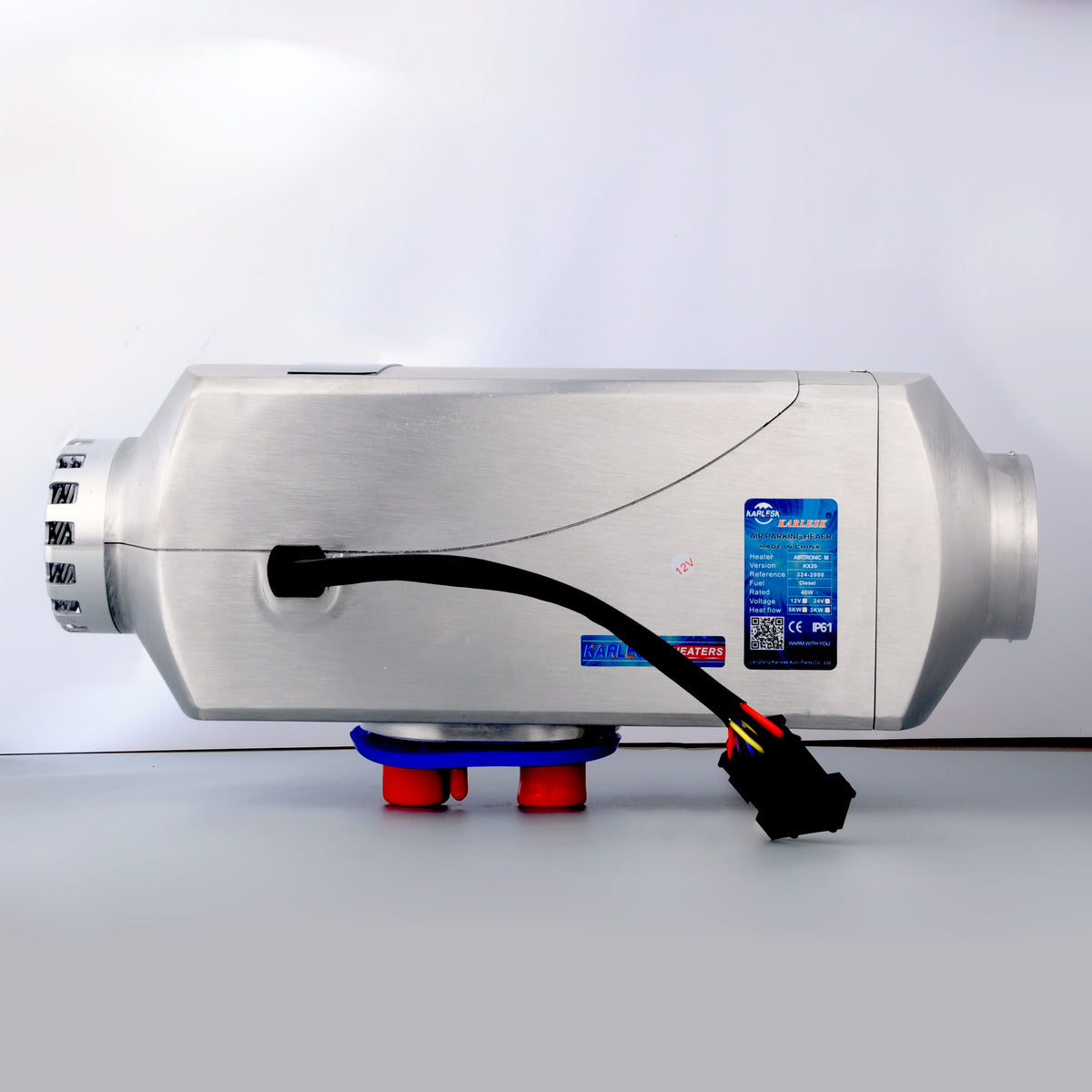 Karlesk K5AL2209-24 diesel air heater, side view